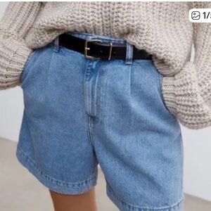 MNG Mango Regina mom shorts